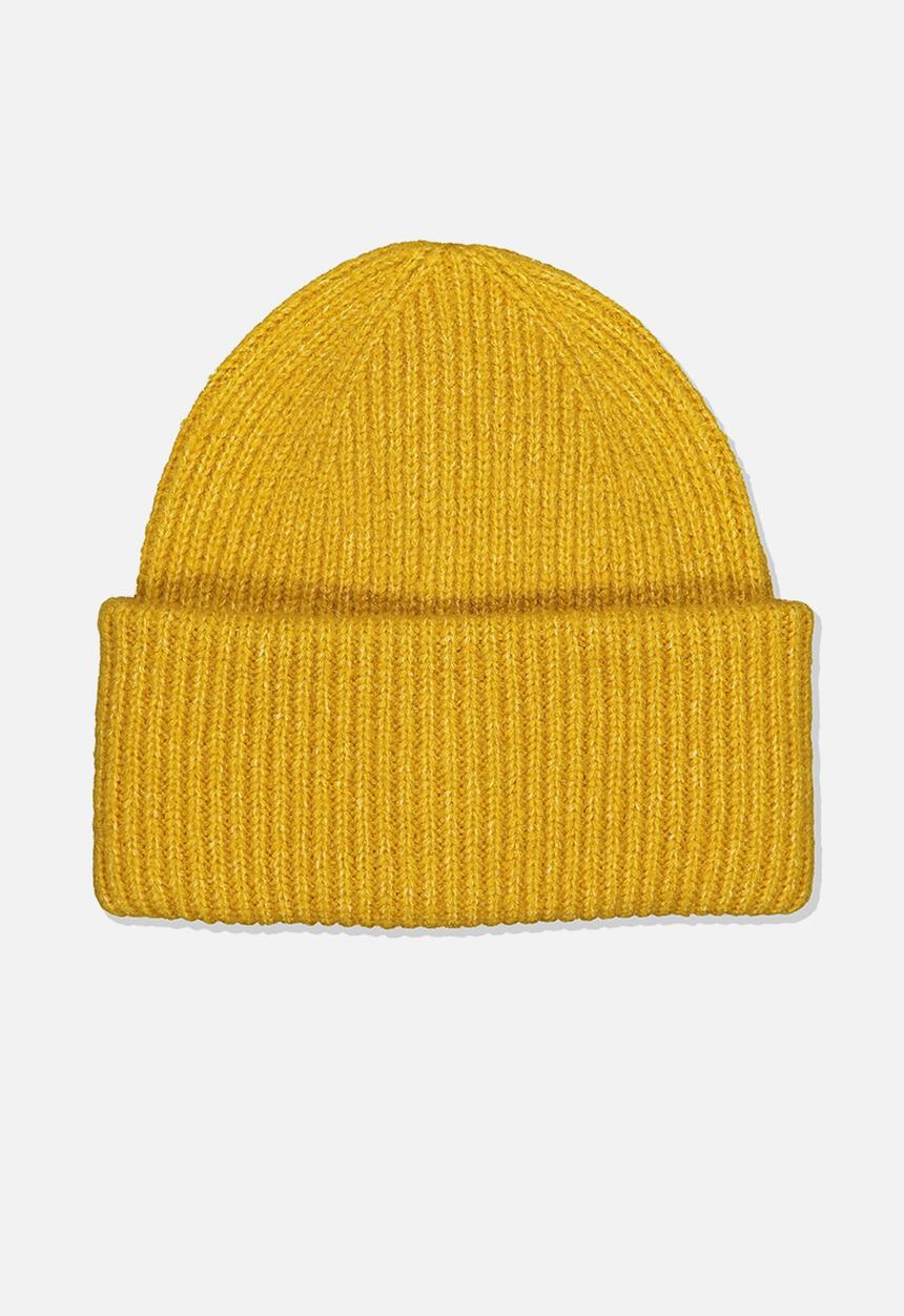 Rubi - Reagan rib beanie - yellow 