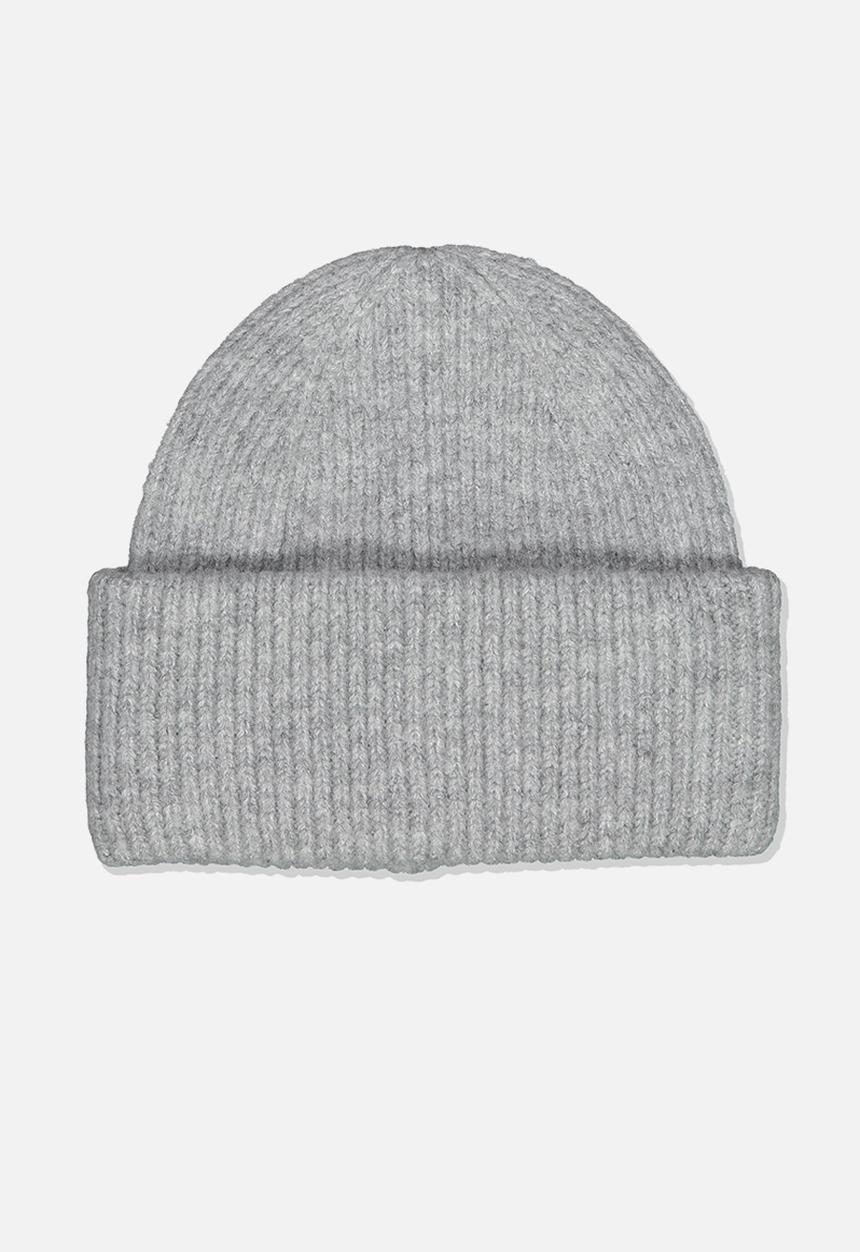 Rubi - Reagan rib beanie - grey 