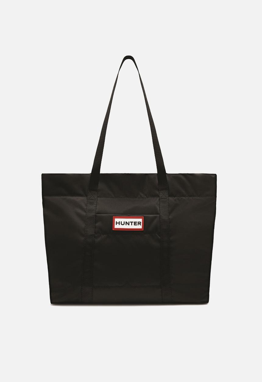 Hunter - Original nylon tote - black