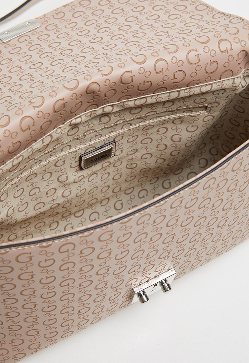 GUESS - Hutton crossbody flap - pink