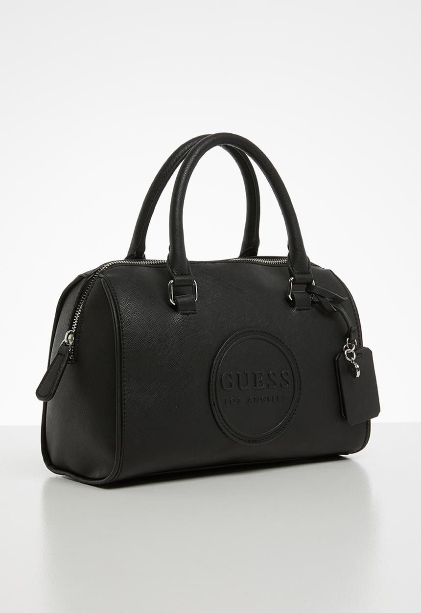 GUESS - Thornton box satchel - black