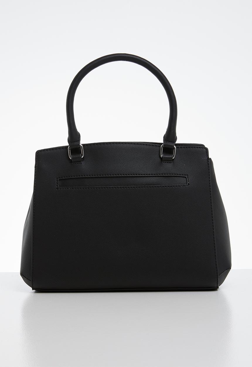 GUESS - Declan large satchel - black