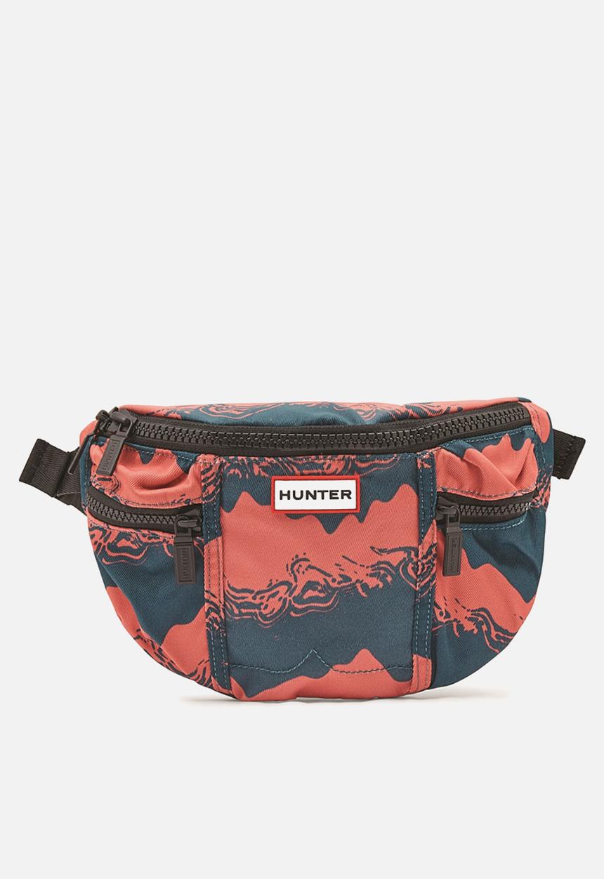 Hunter - Original nylon waist bag  - storm print