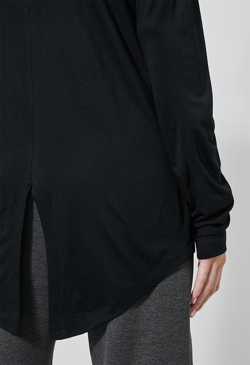 Superbalist - 2 Pack high neck longline tops - black & white