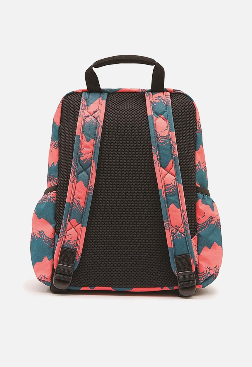 Hunter - Original nylon backpack  - blue & pink 