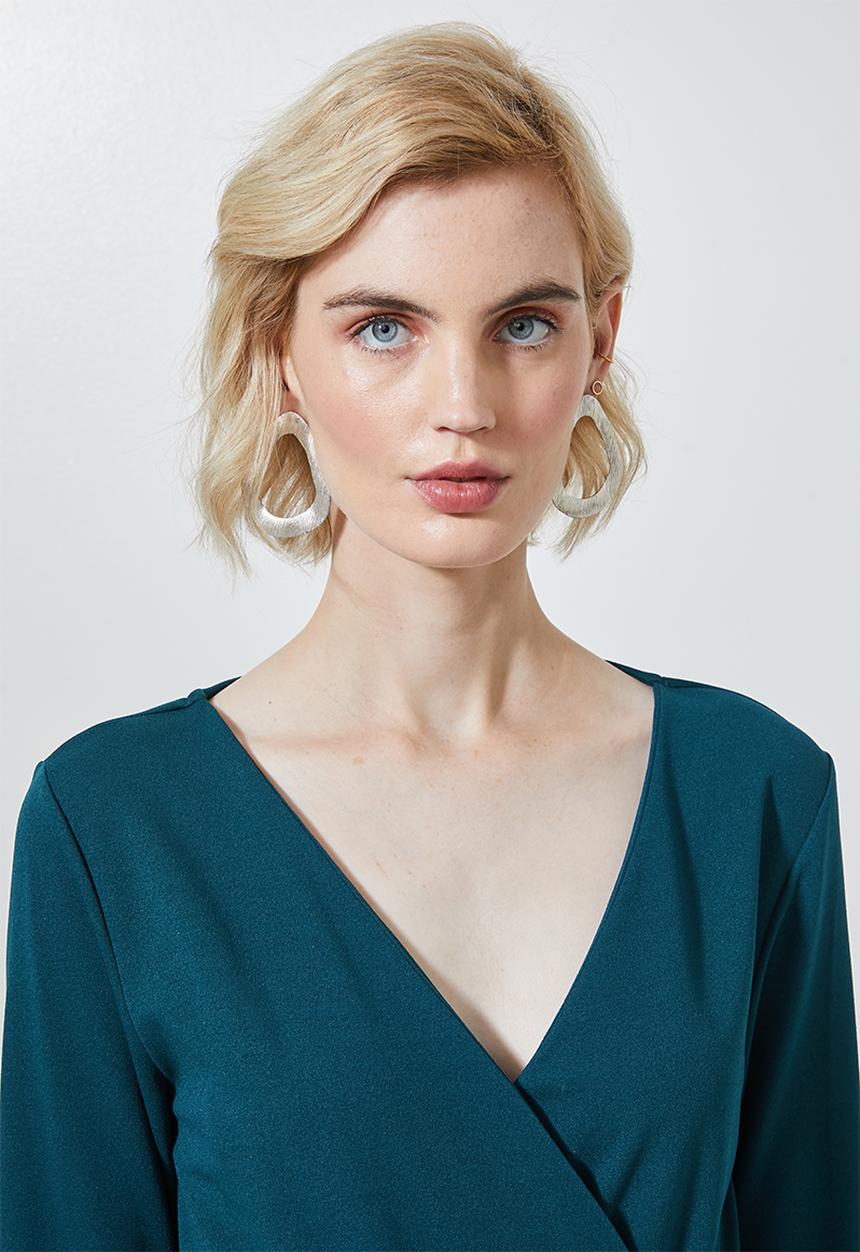 Superbalist - Wrap jumpsuit - teal