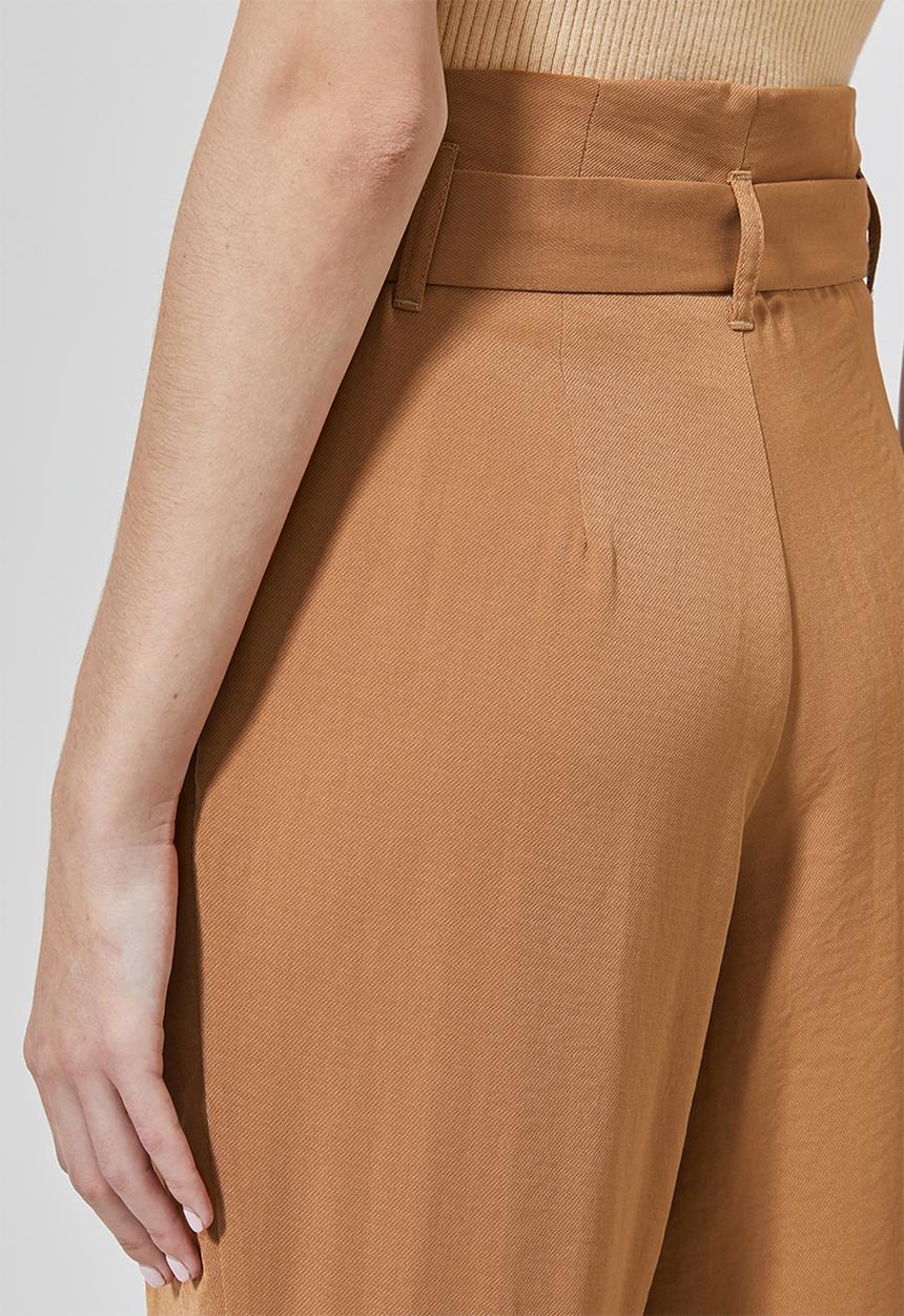 Superbalist - Paperbag trousers - tan