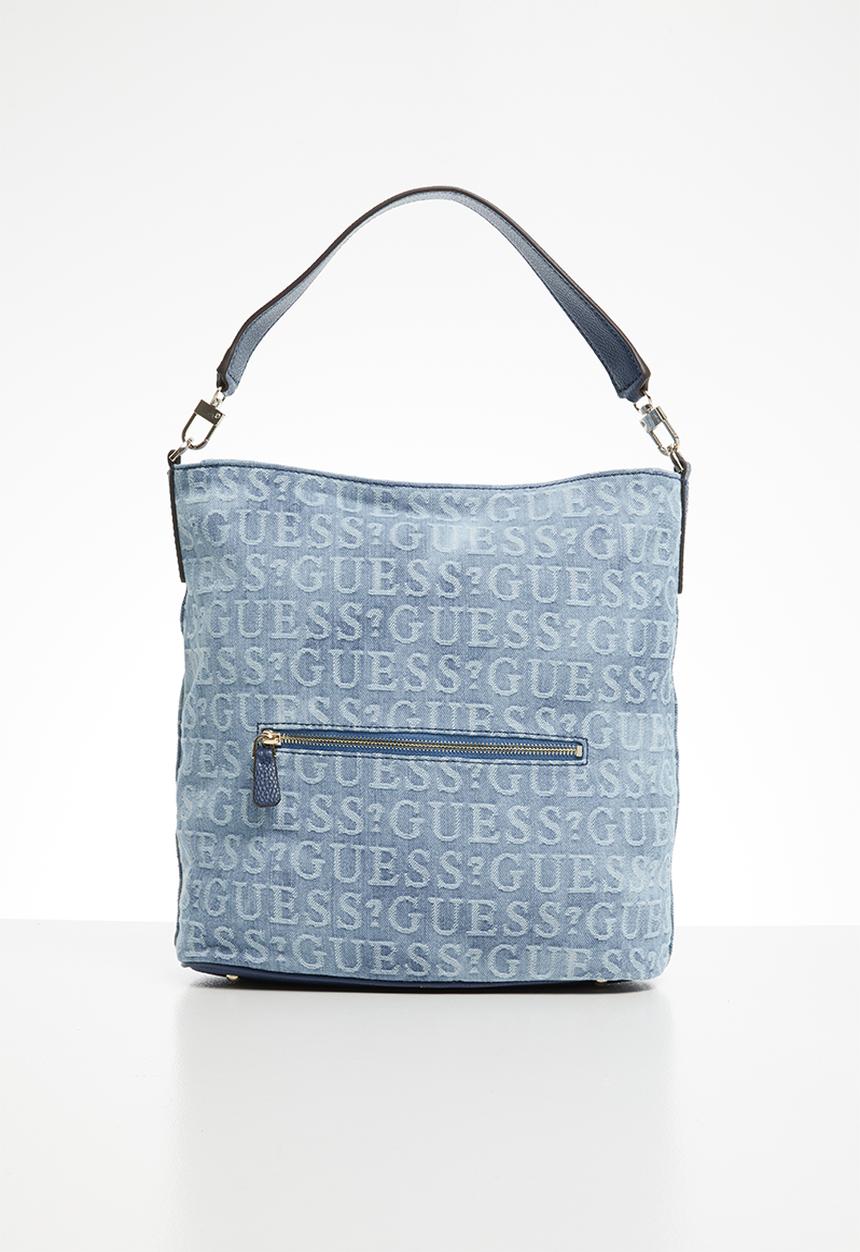 GUESS - Bright side denim hobo bag - blue