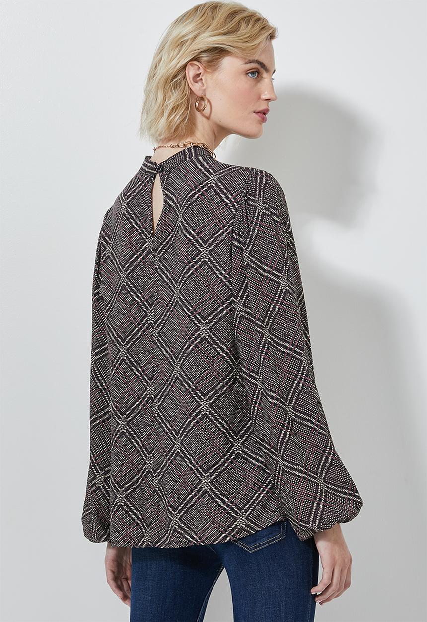 Superbalist - High neck blouse - multi