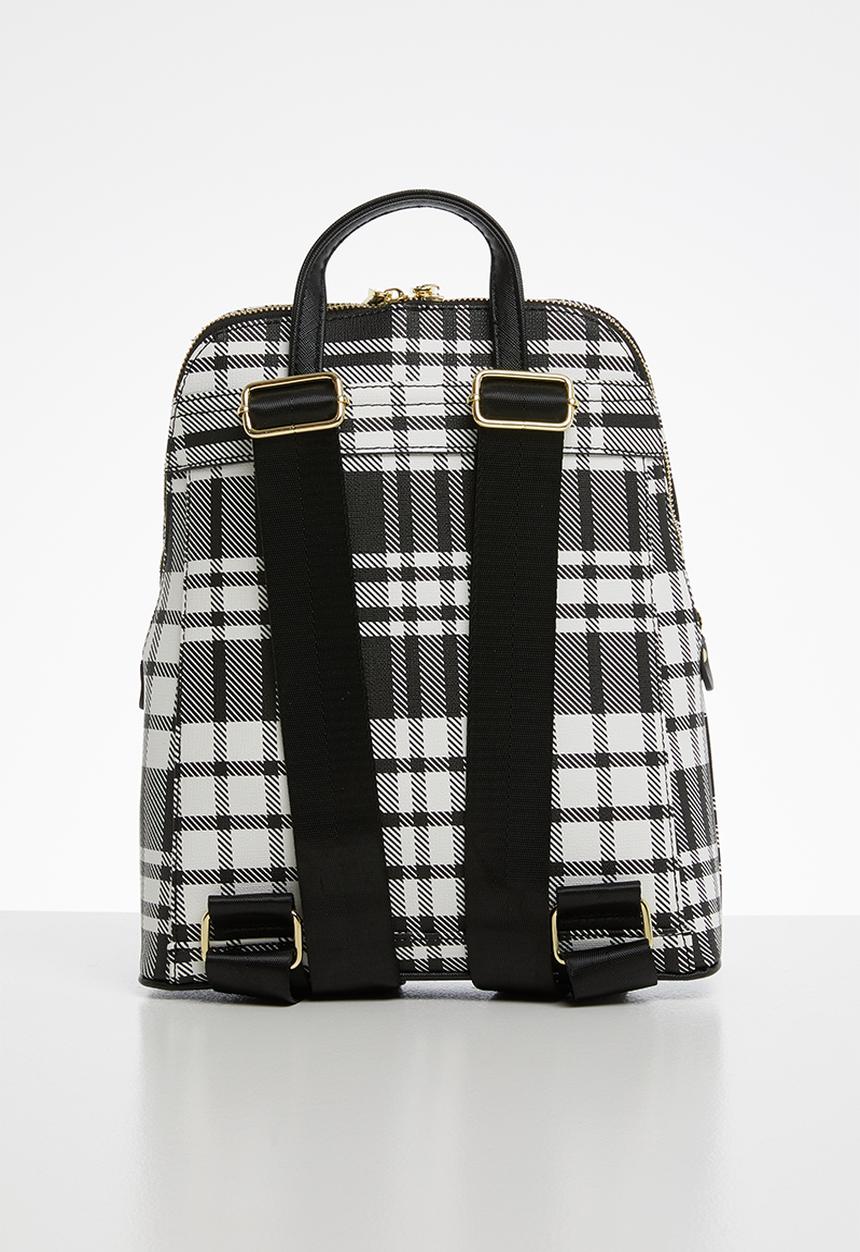 POLO - Barclay backpack - black & white