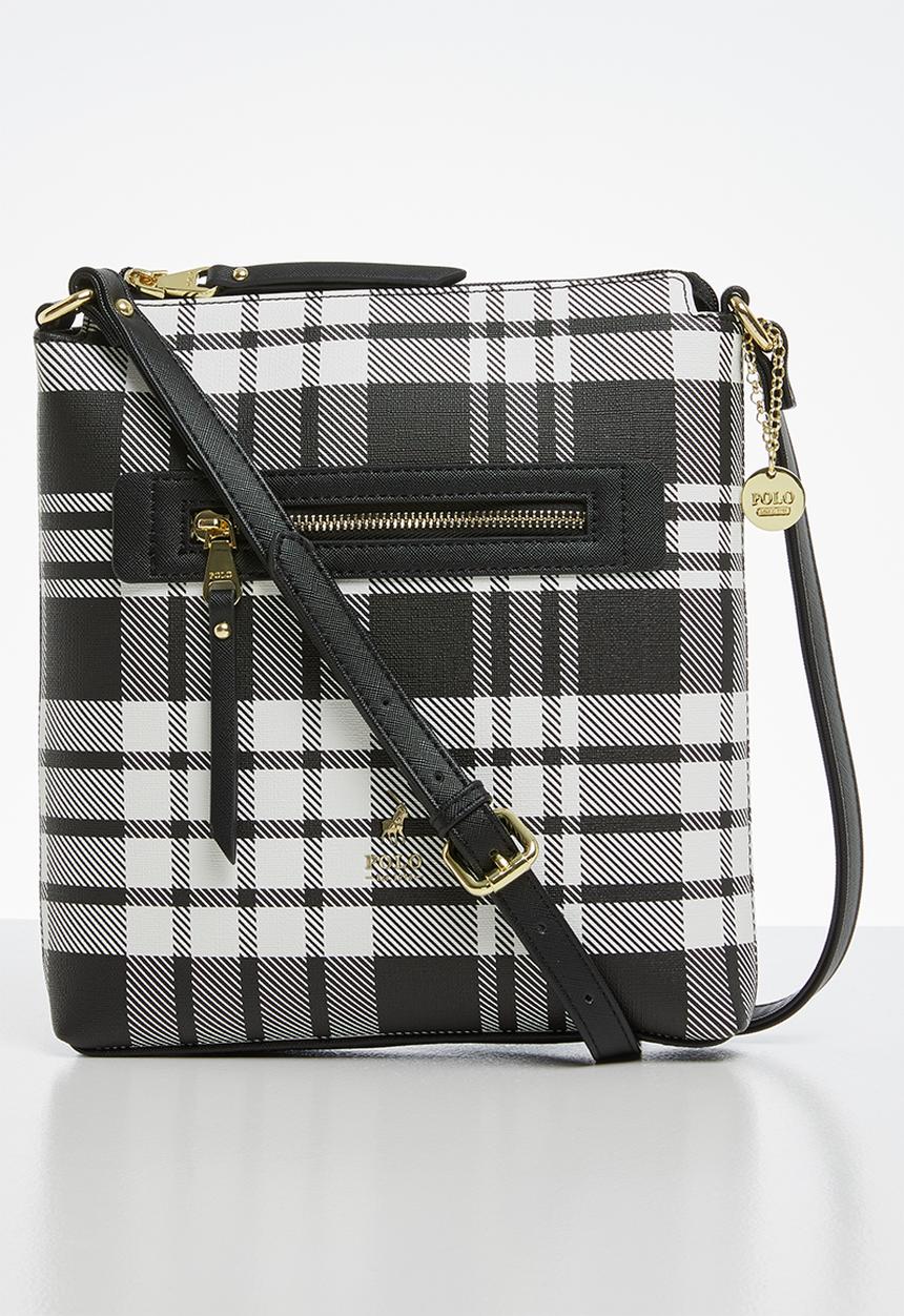 POLO - Barclay crossbody - black & white 