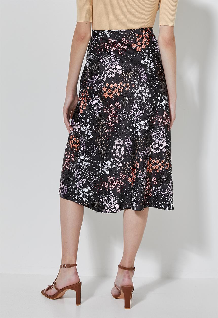 Superbalist - Bias midi slip skirt - multi 