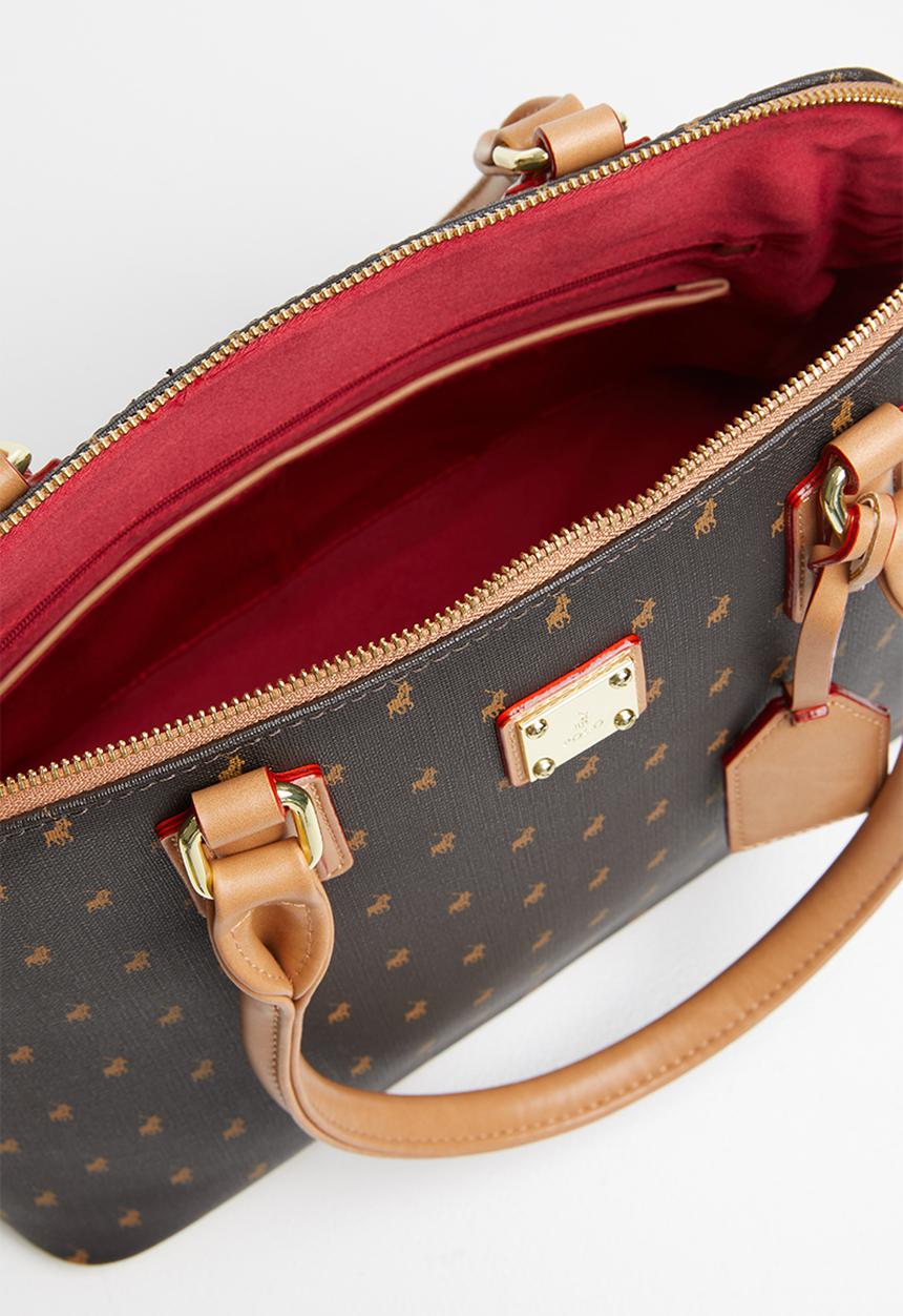 POLO - Iconic dome - black & brown