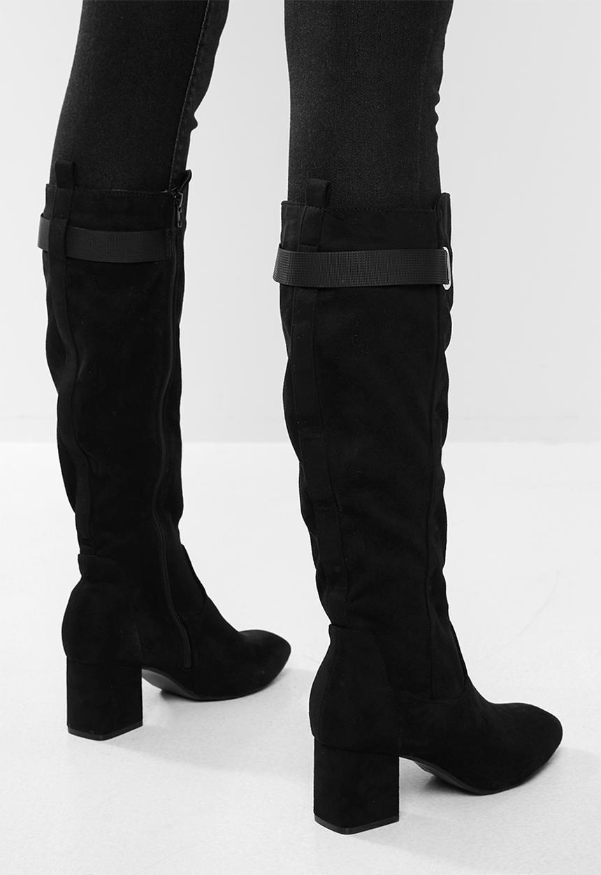 edit - Mandy knee-high boot - black