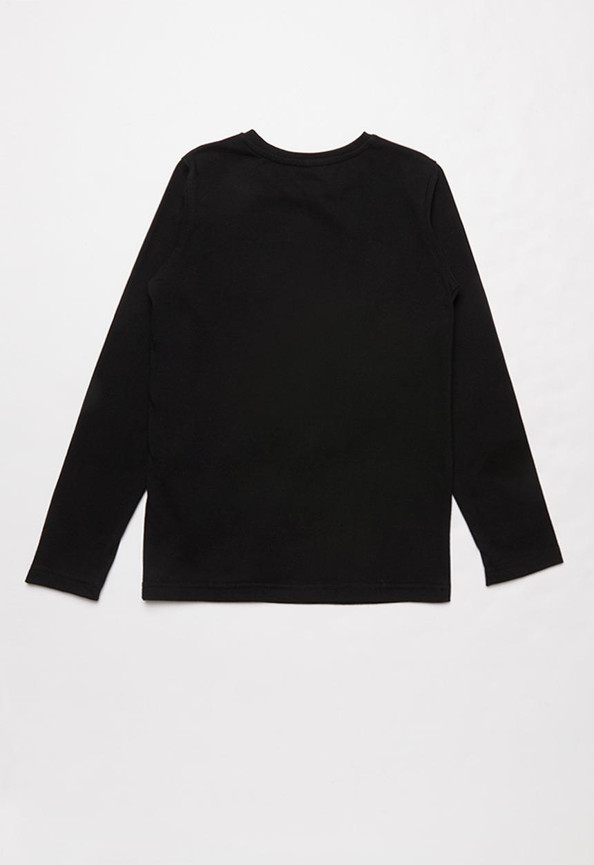 SOVIET - Boone long sleeve logo tee - black
