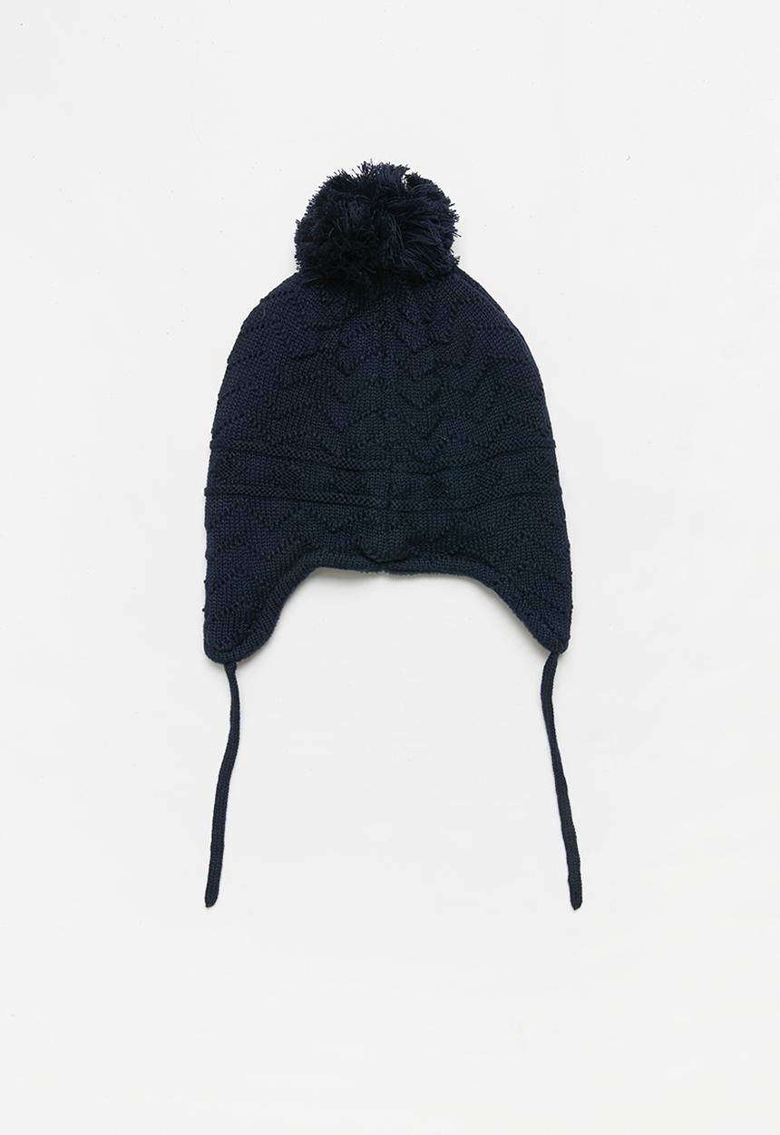 Pop Candy - Knitted beanie - navy