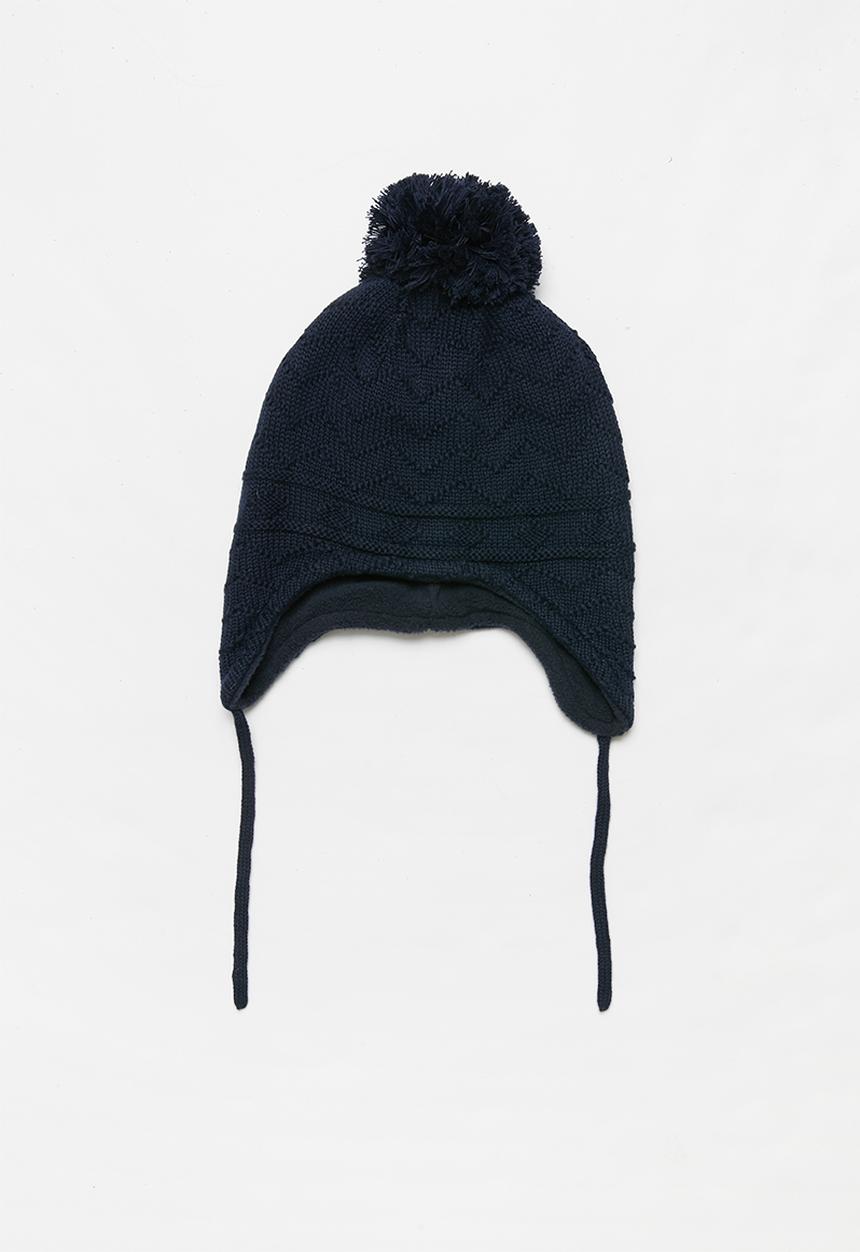Pop Candy - Knitted beanie - navy