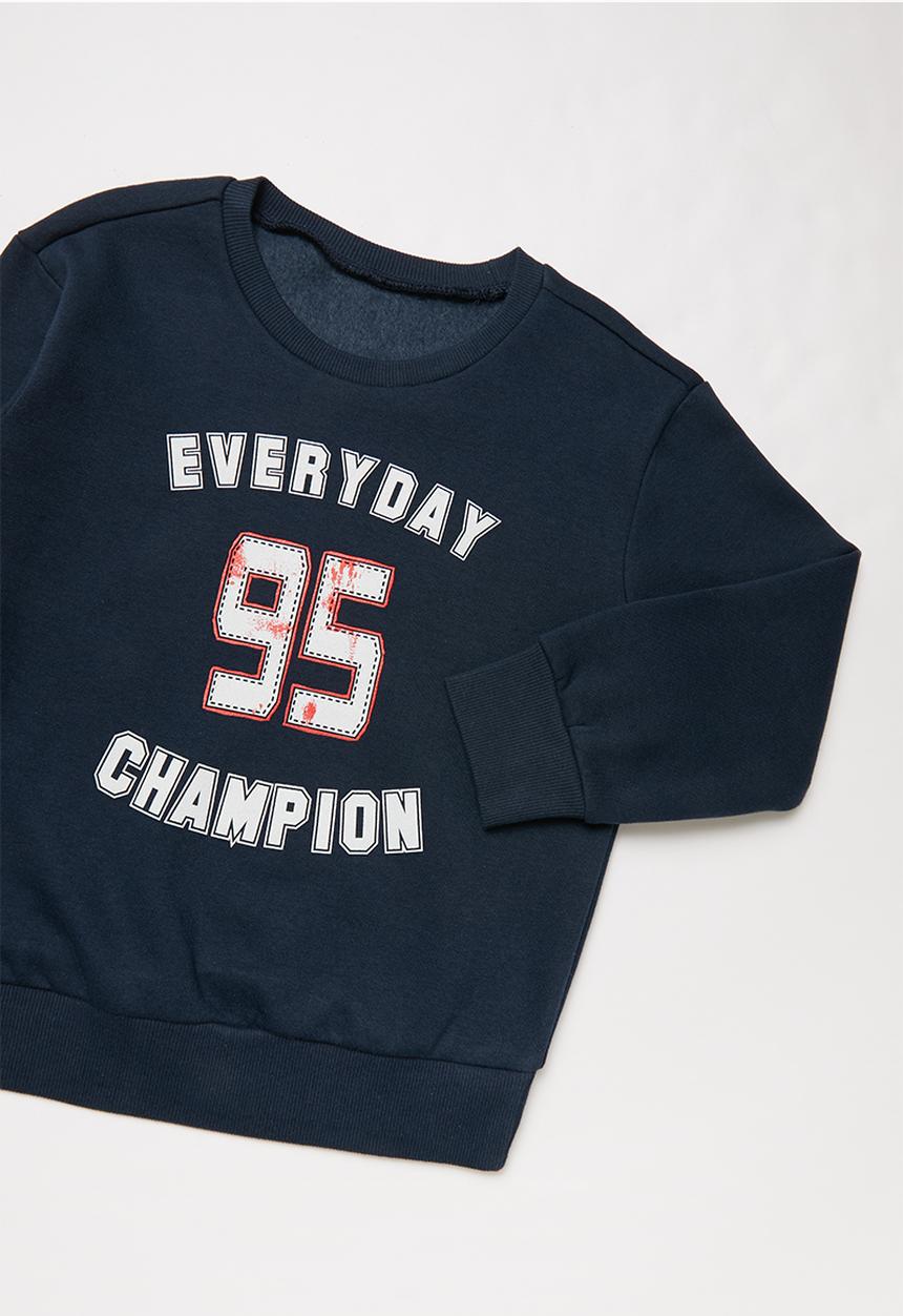 Pop Candy - Everyday champion boys sweatshirt - navy