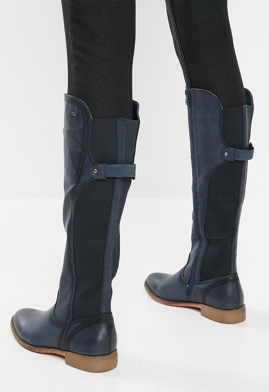 Miss Black - Rainer boot - navy