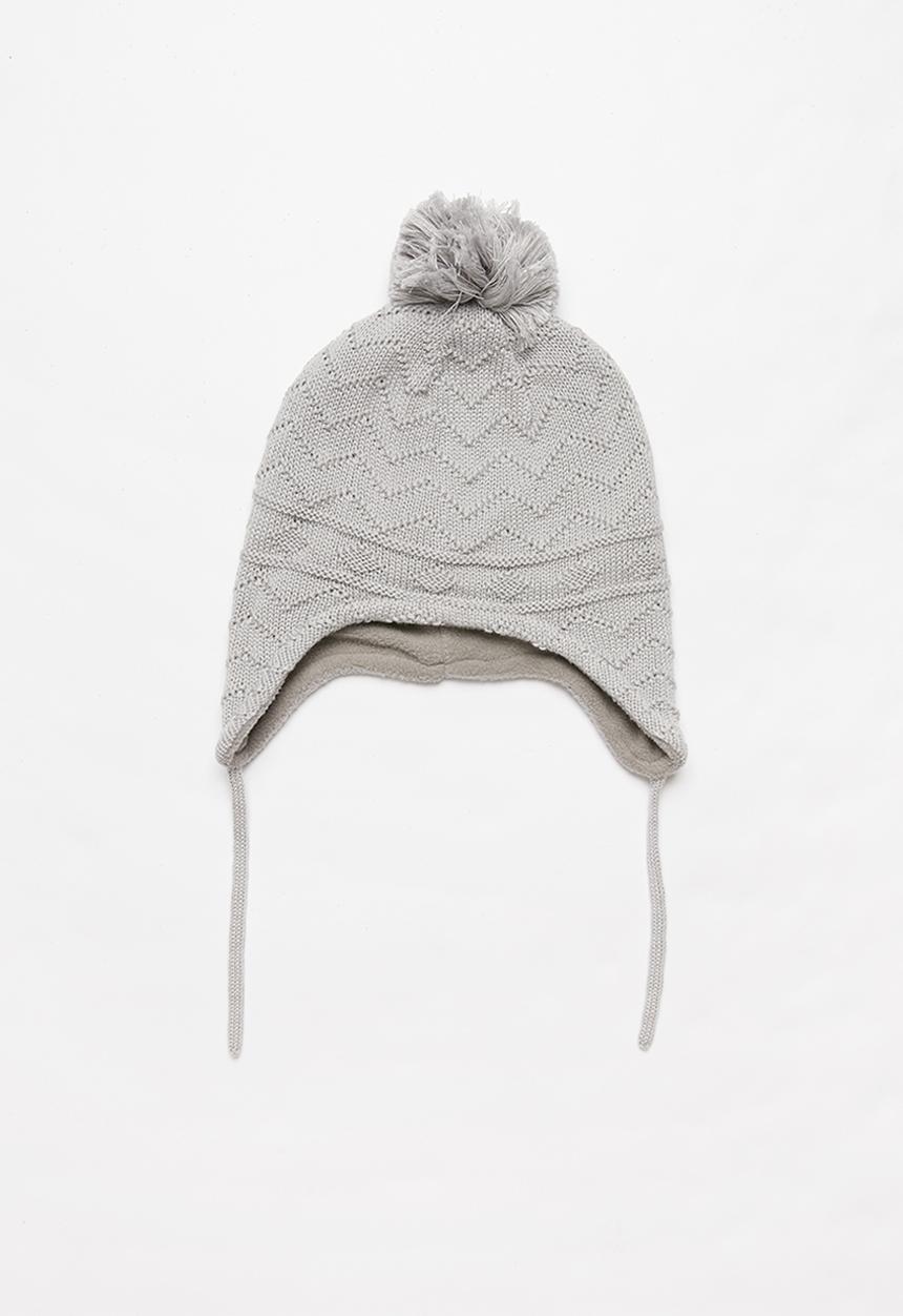Pop Candy - Knitted beanie - grey