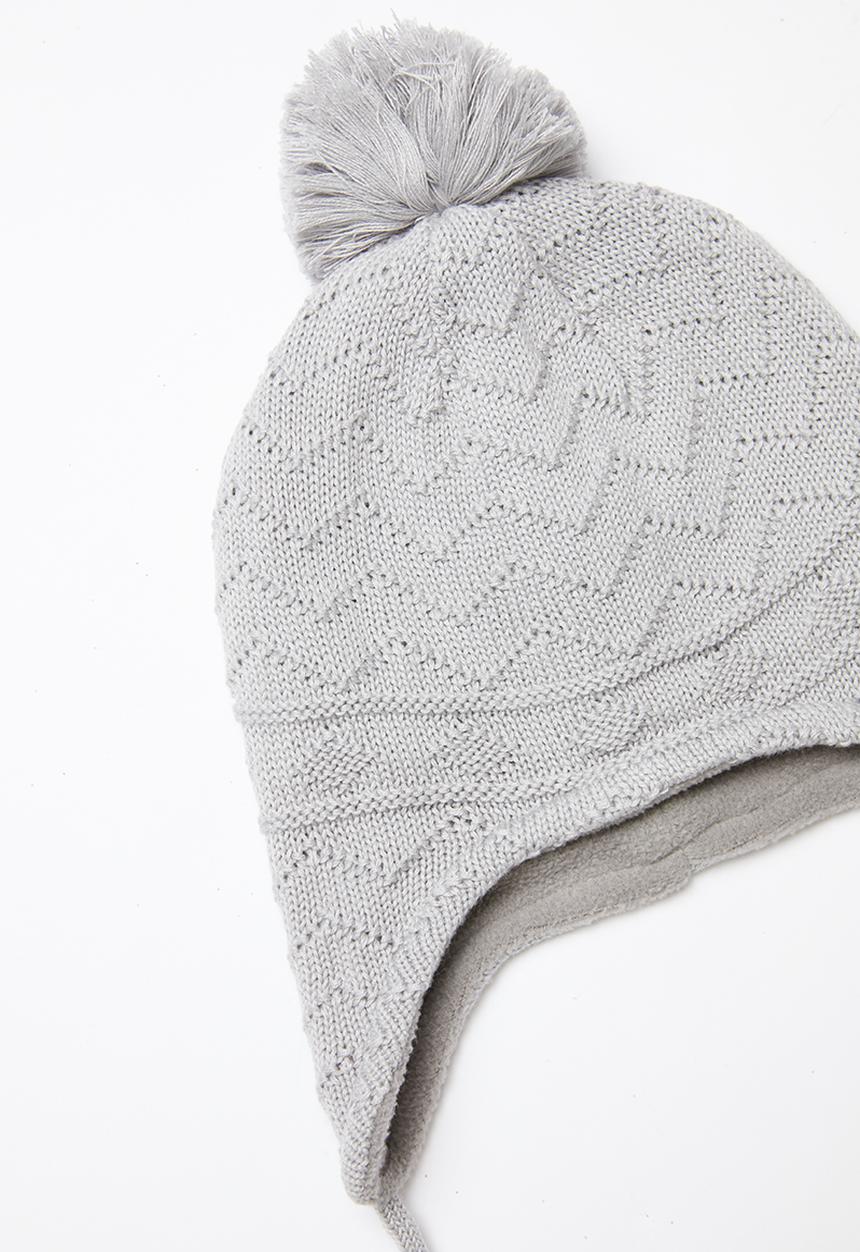 Pop Candy - Knitted beanie - grey