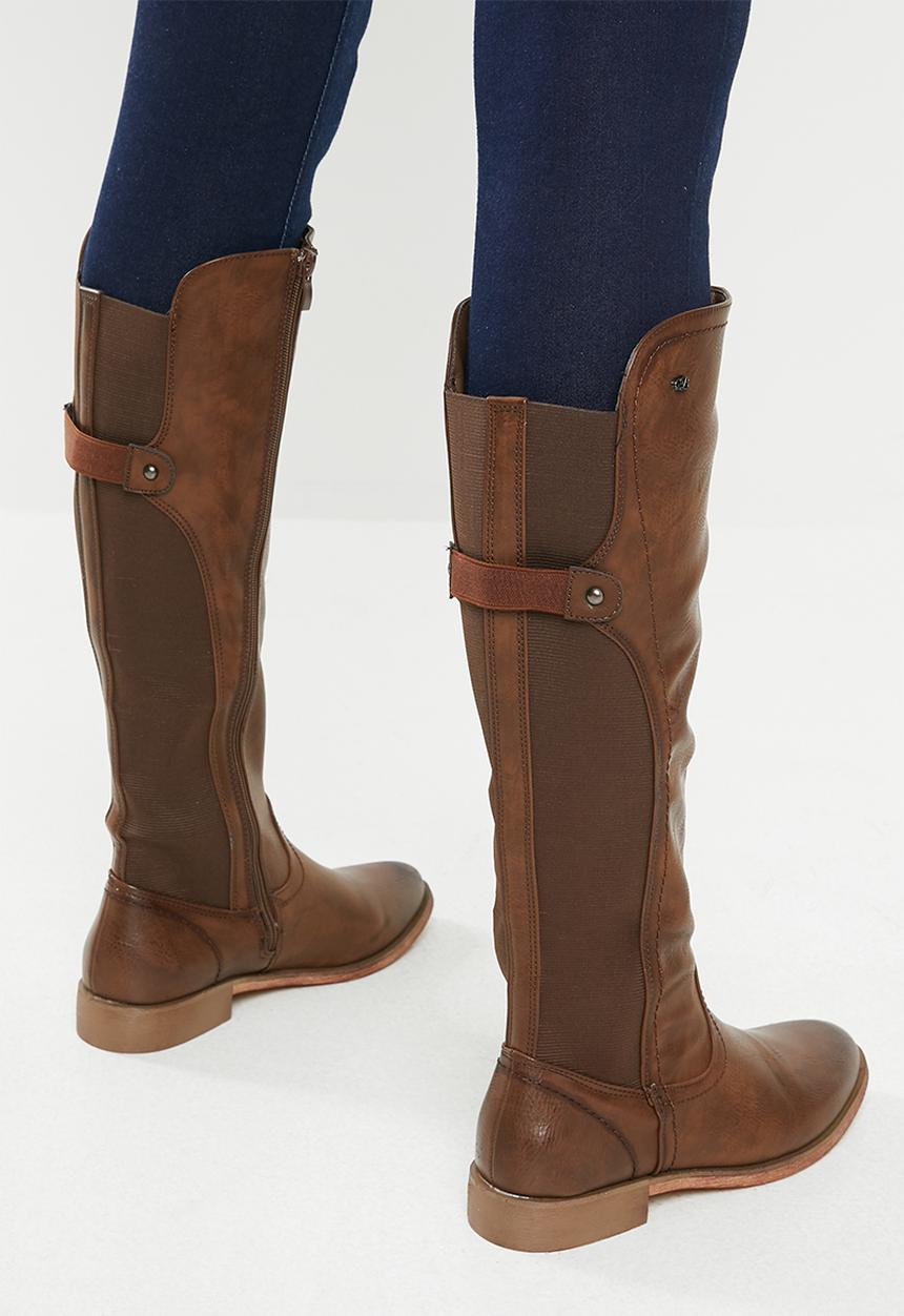 Miss Black - Rainer boot - brown