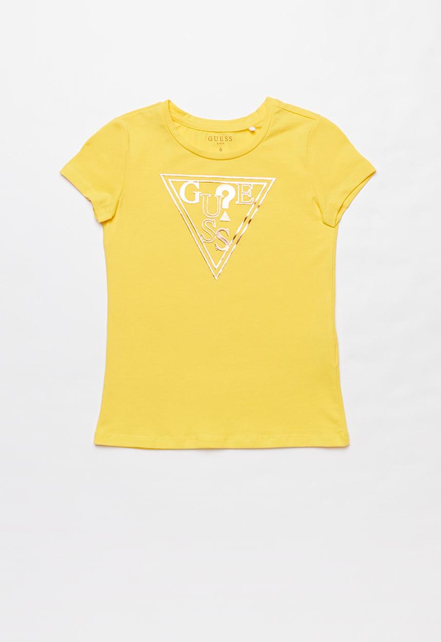 GUESS - Short sleeve guess core polo - yellow