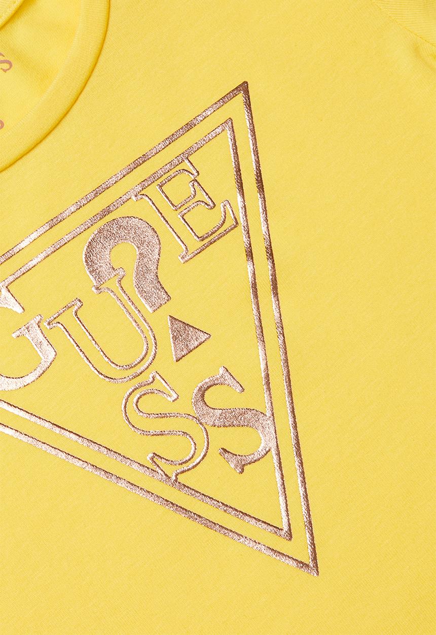 GUESS - Short sleeve guess core polo - yellow