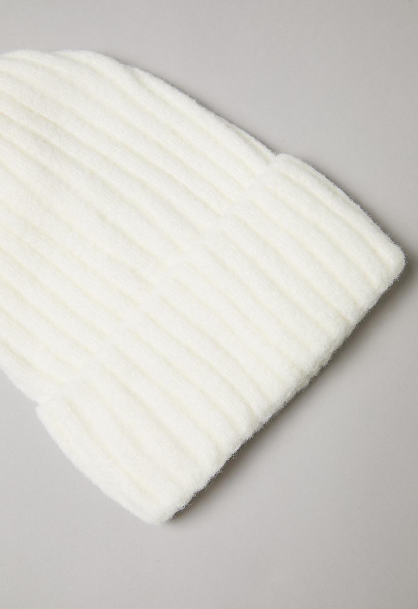 Superbalist - Ribbed beanie - cream
