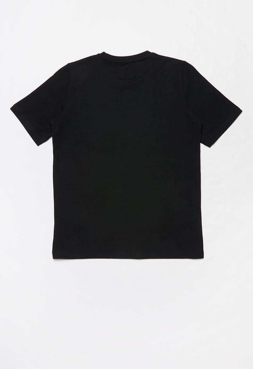 KAPPA - Logo cromen T-shirt - black