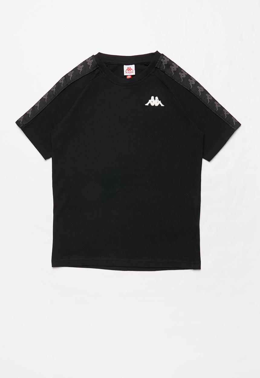 KAPPA - 222 Banda coen slim short sleeve tee - black