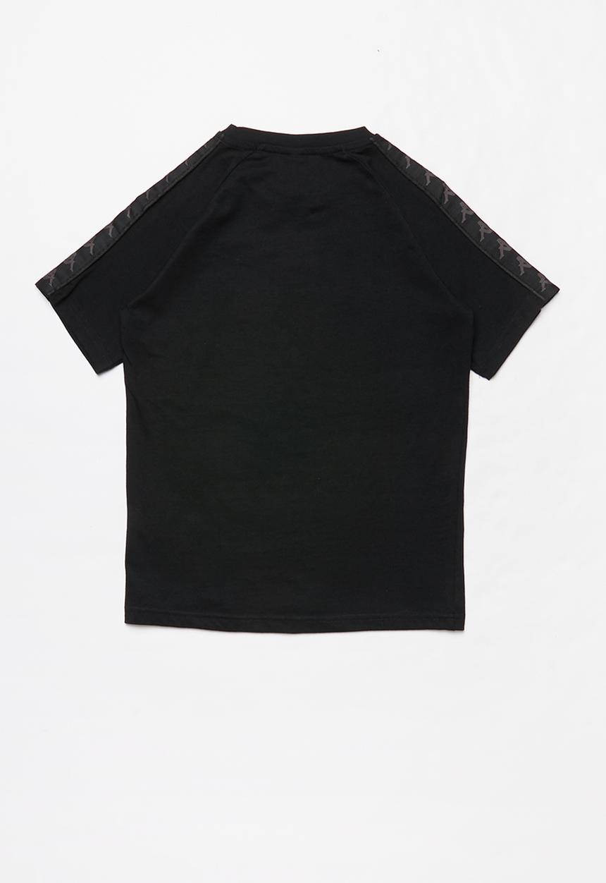 KAPPA - 222 Banda coen slim short sleeve tee - black