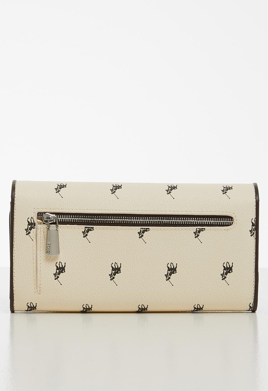 POLO - Classic trifold purse - neutral