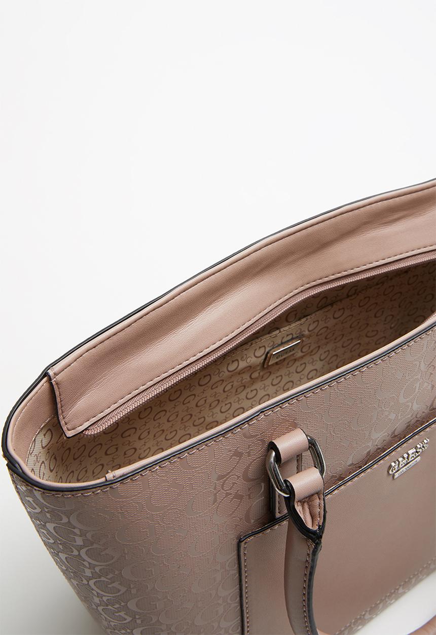 GUESS - Cuba small carryall - dusty mauve