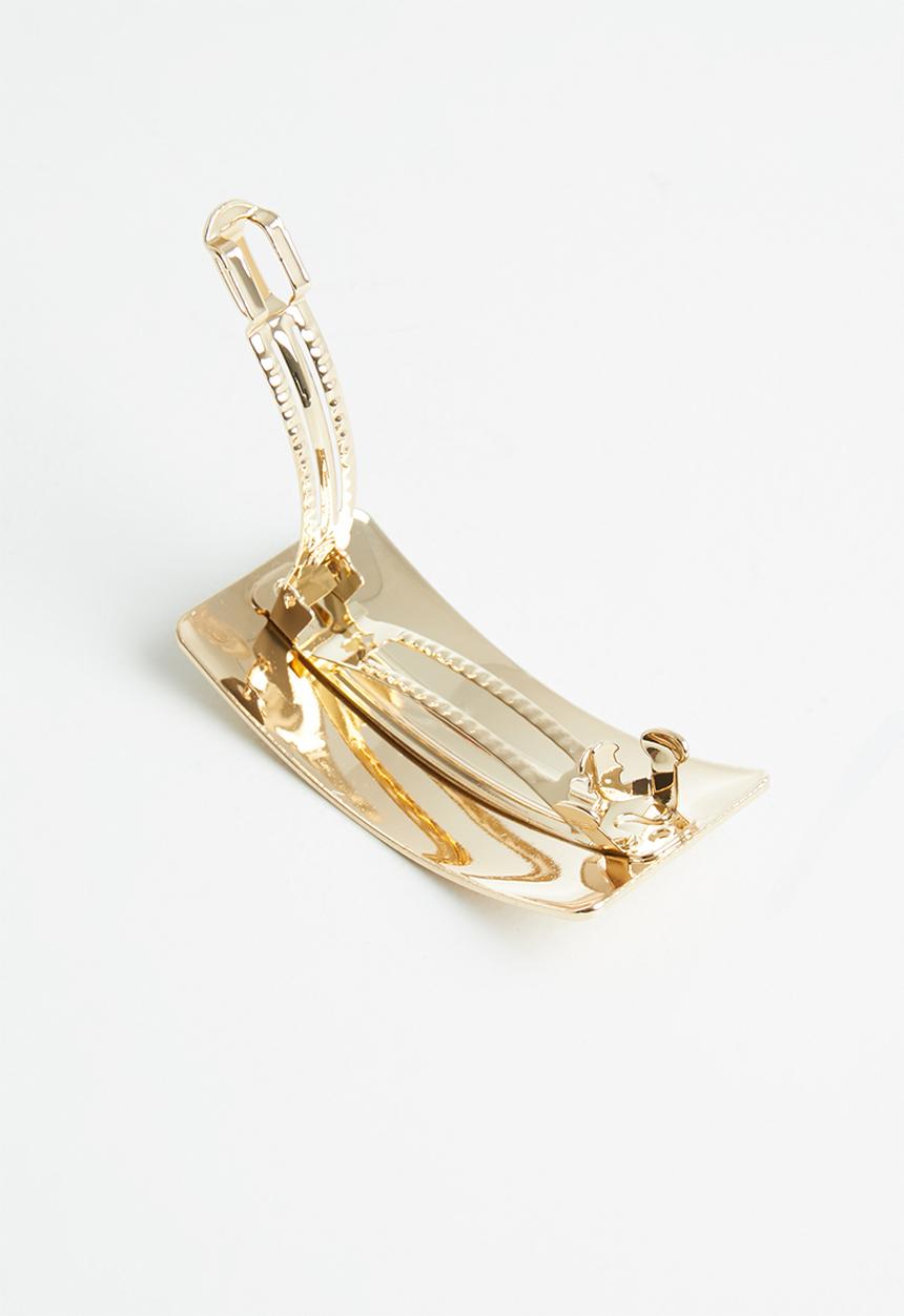 Superbalist - Oval hair barrette - gold