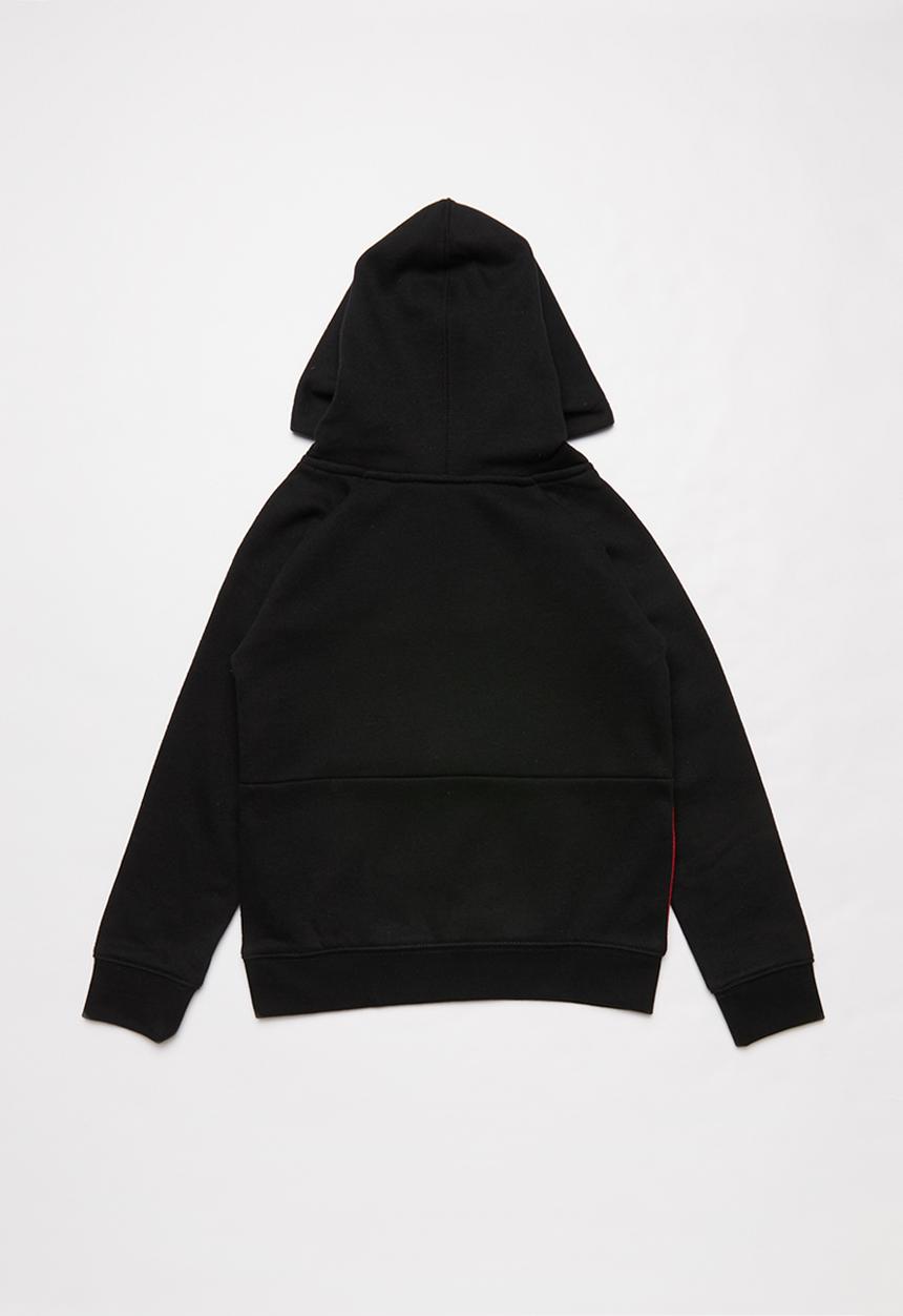 Nike - Nike sportswear air hoodie - black university red