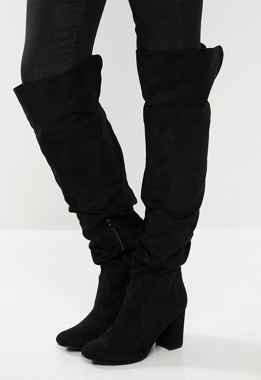 Madison® - Kira over the knee boot - black