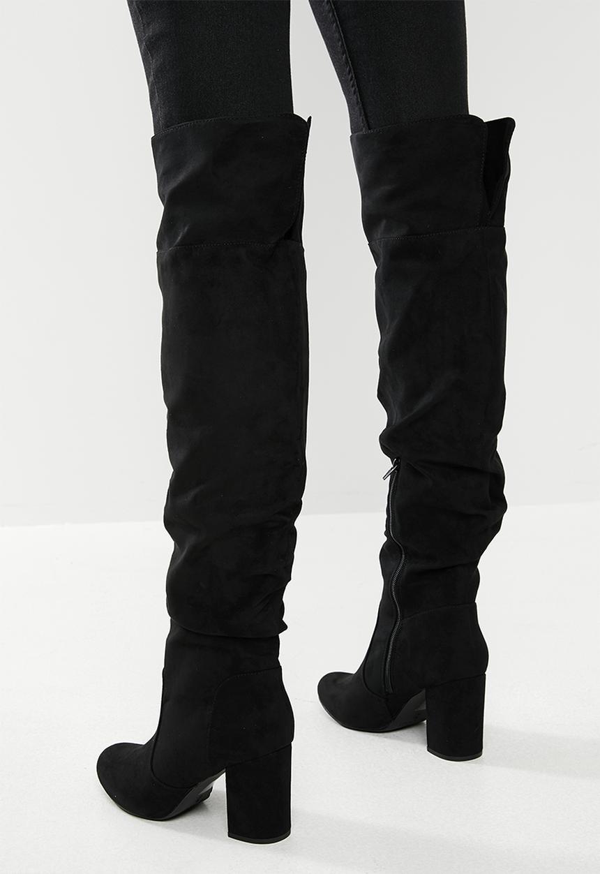 Madison® - Kira over the knee boot - black