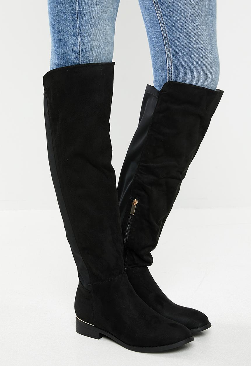 Madison® - Kim over the knee boot - black