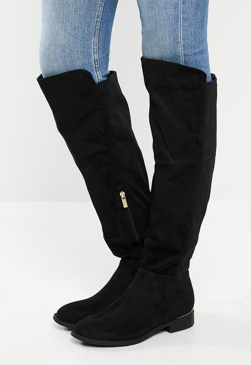 Madison® - Kim over the knee boot - black