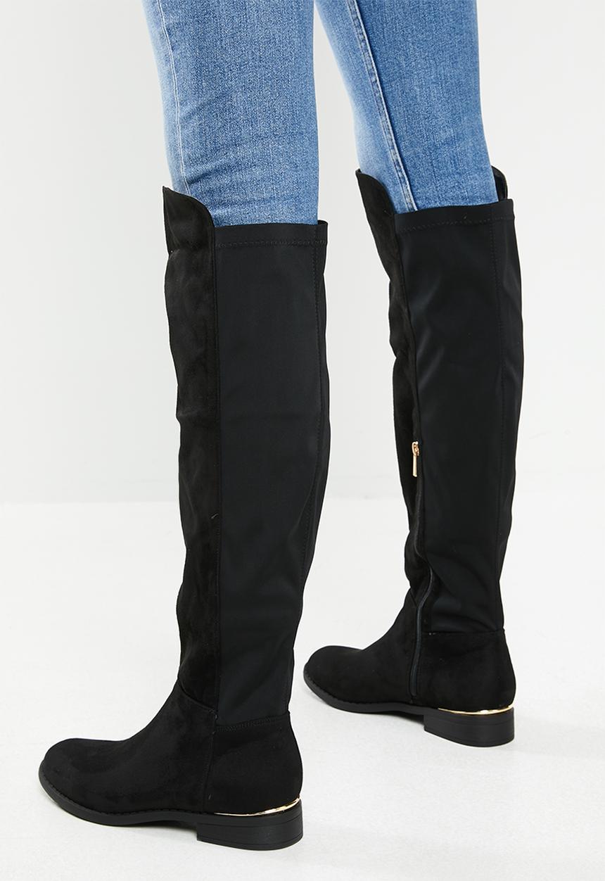 Madison® - Kim over the knee boot - black