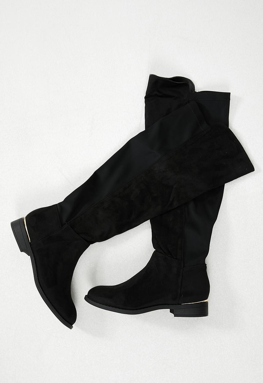 Madison® - Kim over the knee boot - black