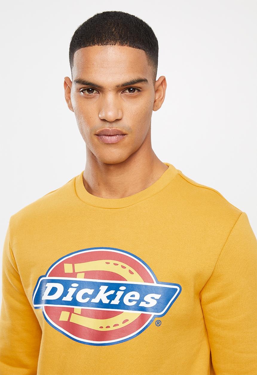 Dickies - Dickies 4 colour logo pullover - mustard