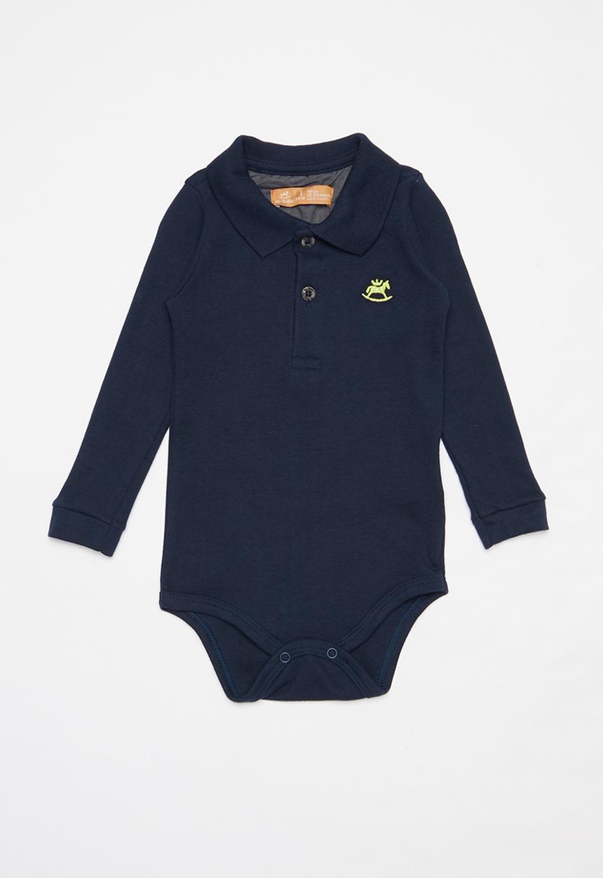 UP Baby - Golfer bodysuit - navy