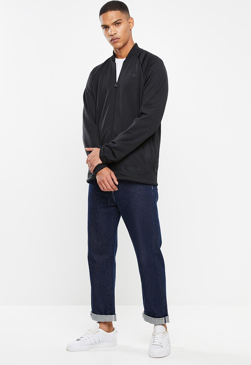 adidas Originals - Sst50 warmup tracktop - black 