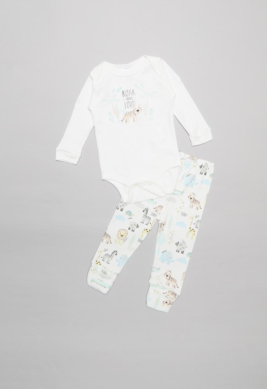 UP Baby - Boys bodysuit - milk