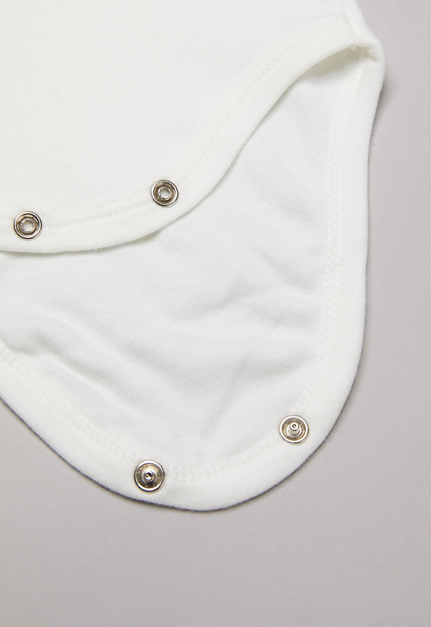 UP Baby - Boys bodysuit - milk