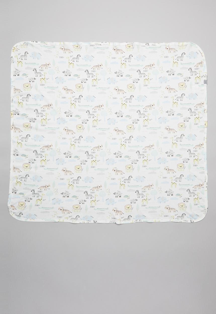 UP Baby - Boys wild life blanket - multi