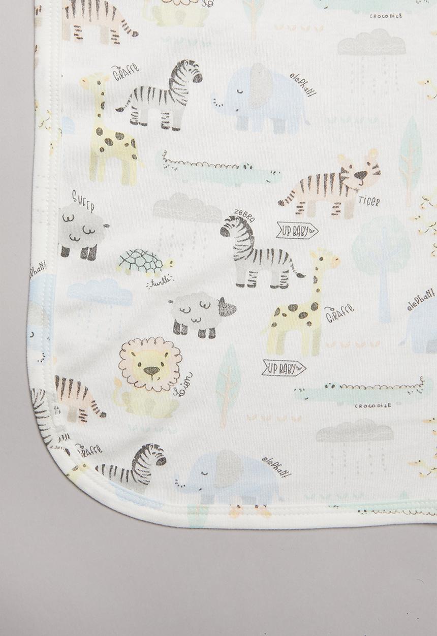 UP Baby - Boys wild life blanket - multi