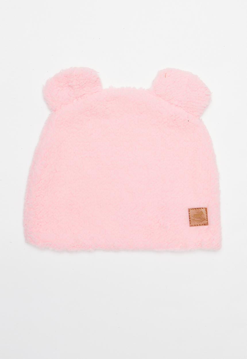UP Baby - Baby bear beanie - pink